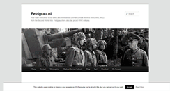 Desktop Screenshot of feldgrau.nl